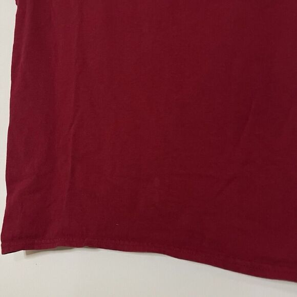 Miller High Life red embroidered crew neck short sleeve tshirt size small - Picture 3 of 5